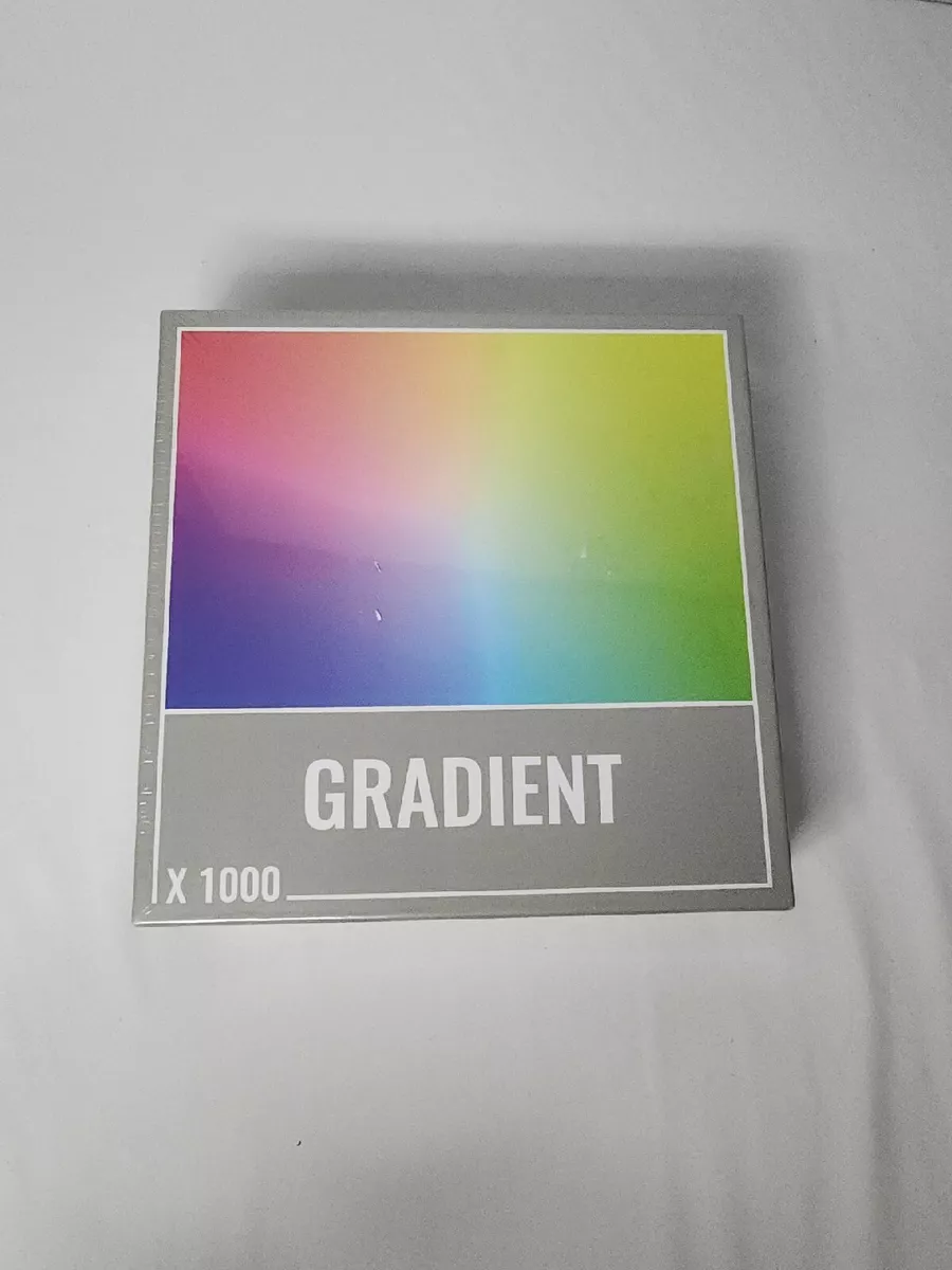 Cloudberries Gradient Puzzle Hard 1000 Piece Jigsaw Puzzles for