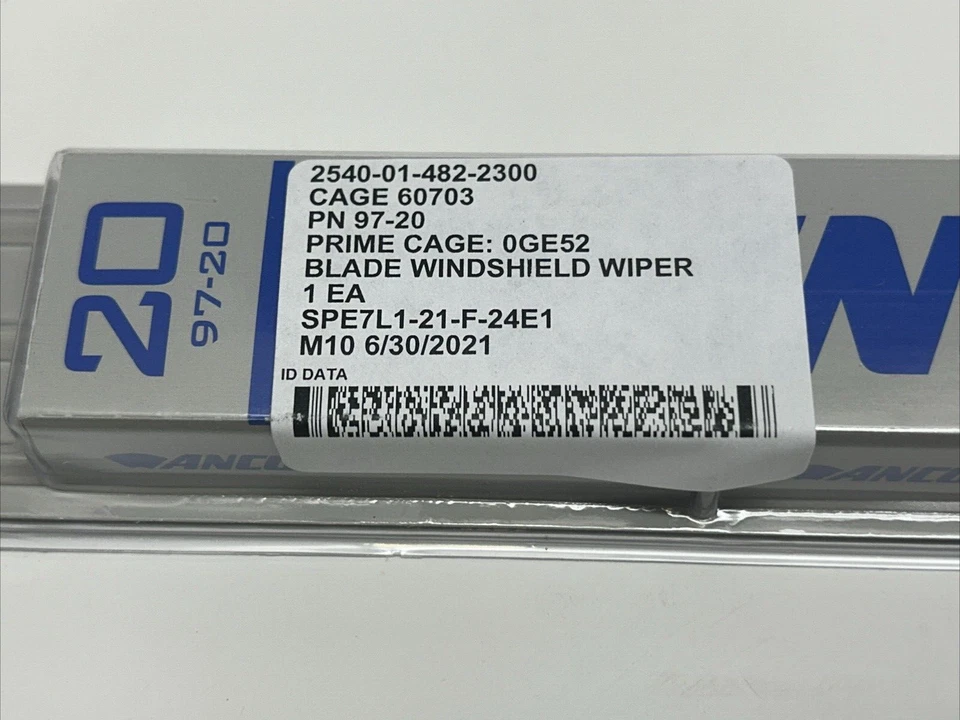 Limpiaparabrisas ANCO 20" ANCO 97-20 Series Anco 97 Series Pack de 10 Foto 2 de 4