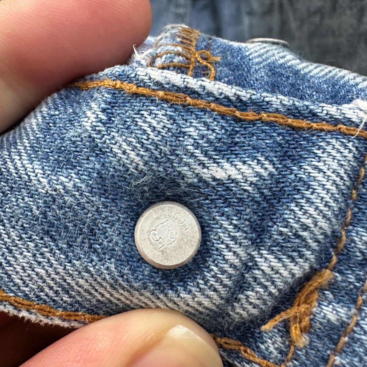 VTG 90s Levis 501 Button Fly 33x34 USA Tag Jeans Acid Wash VTG 90s Levis 501 Button Fly 33x34 USA Tag Jeans Acid Wash