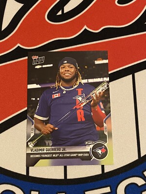 2021 TOPPS 510 VLADIMIR GUERRERO JR. All-Star Game MVP Toronto Blue Jays In Hand