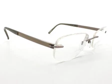 Silhouette 1119 Eyeglasses FRAMES 6052 Beige ..[]17-140 Brown Titan H924
