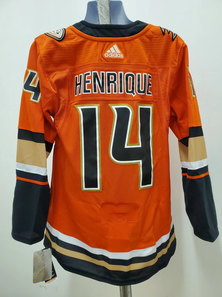 Adam Henrique Anaheim Ducks Authentic Adidas Orange Jersey*