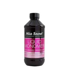 Mia Secret Acrylic Liquid Monomer 8 oz – EMA, Fast Drying, Salon Quality
