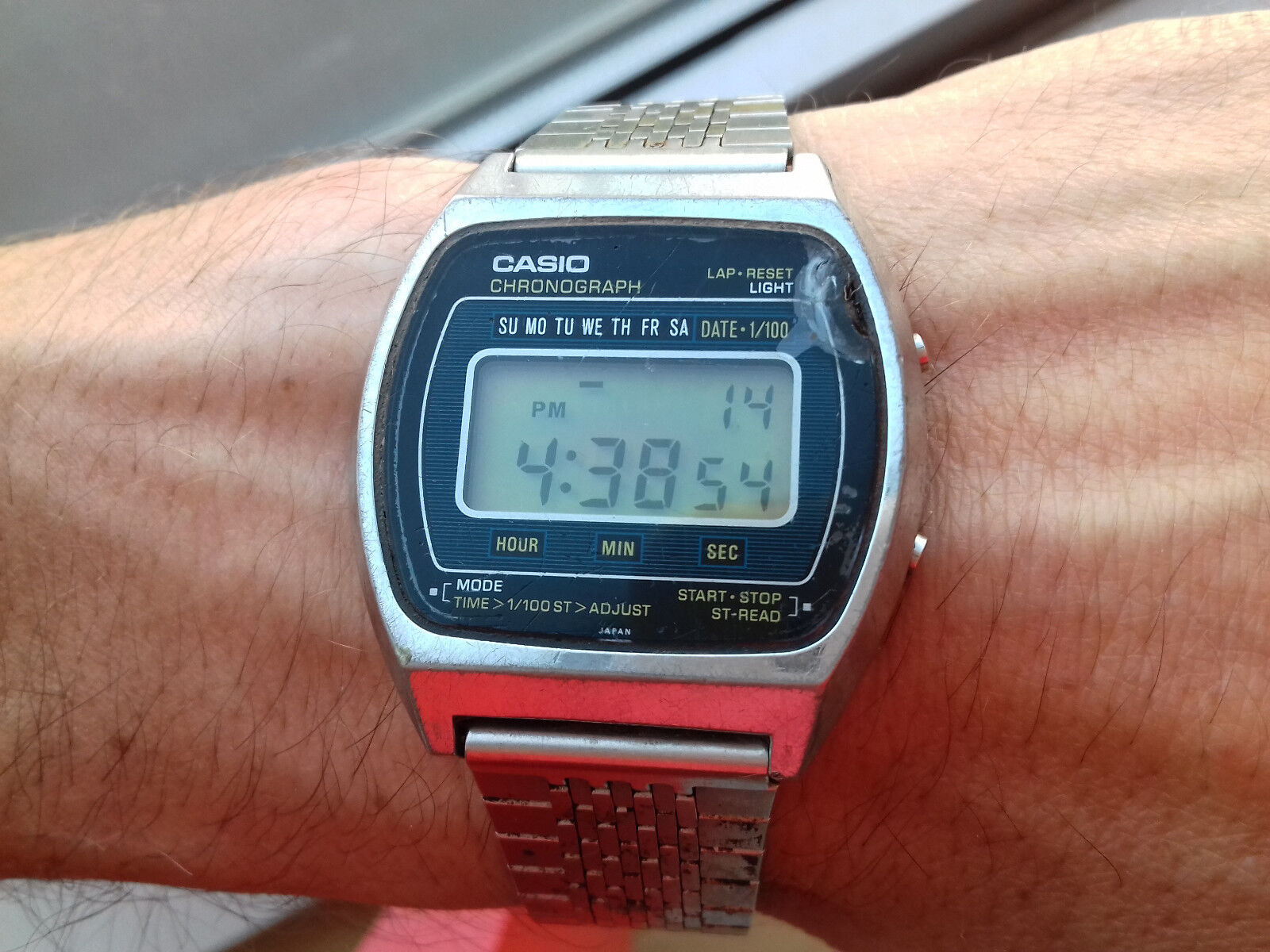 Vintage Casio 110qs Module 37 Digital Watch Montre Uhr Made Japan Or Ultra Rare Ebay