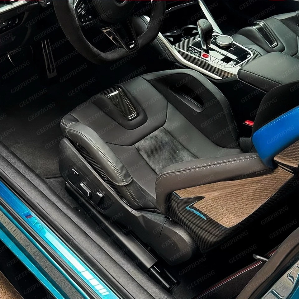 Leather Seat Side Protector For BMW G8X M2/M3/M4/M5/M8 Interior accessories - Image 3 of 4