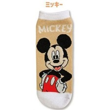 Disney Kids Socks Mickey Mouse Animal Cotton Blend Elastic 20-24cm JP