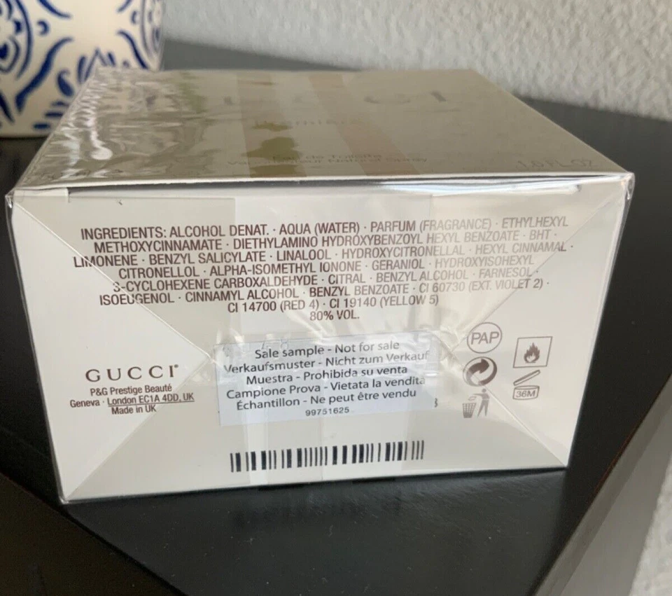Sellado Gucci Premiere EDT Eau de Toilette 1.6 OZ/50 ml Descontinuado 1ª Edición Foto 3 de 4