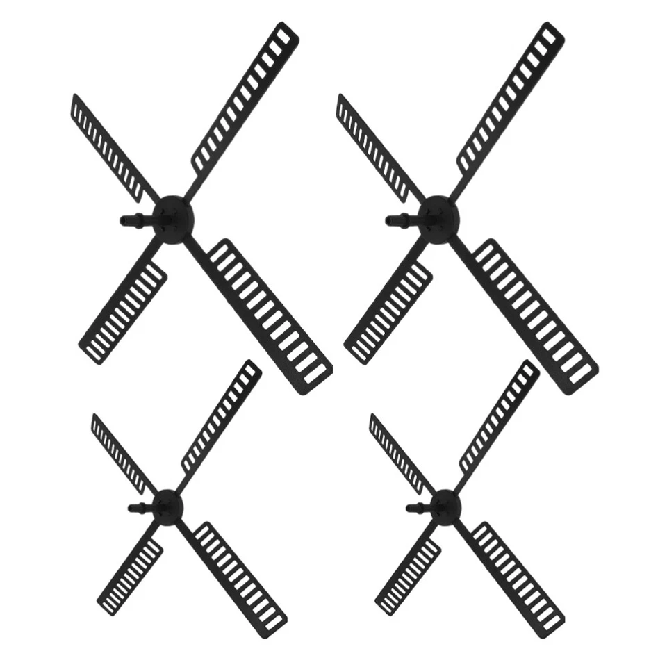 4 stücke Outdoor Harz Solar Windmühle Leuchtturm Zubehör Wasserdicht - Bild 2 von 4