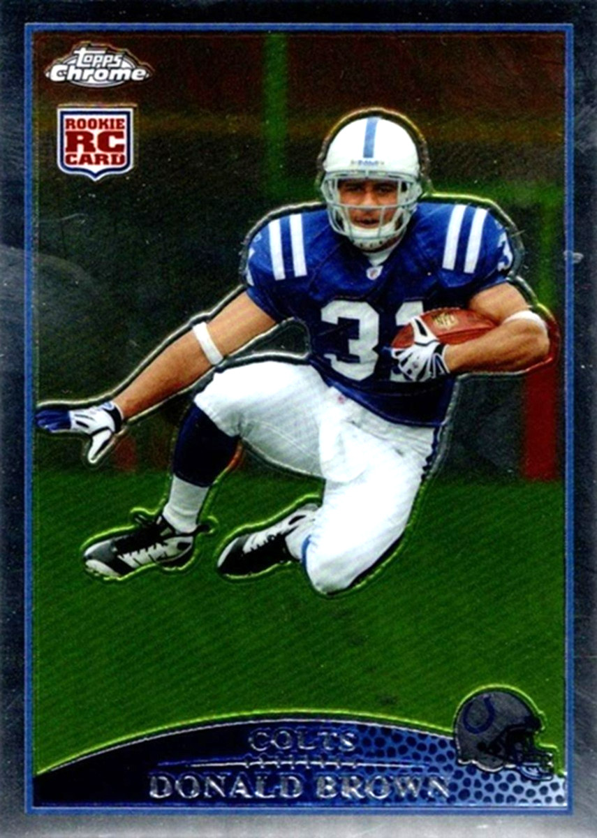 Donald Brown Topps Chrome #TC150 Base