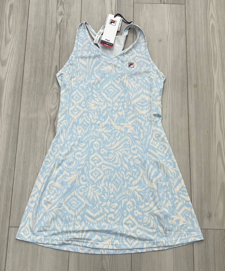 Fila Womens Print Essentials Tennis Princess Dress Size Small 5790₽