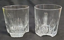 Vintage Bormioli Rocco Selecta Whiskey Glasses Set Of 2