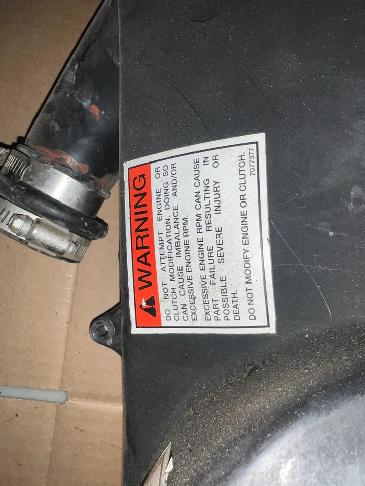 1999 Polaris Xplorer 400 2 Stroke 4x4 Outer Clutch Cover OEM 5431961 5433542 - Image 2 of 4