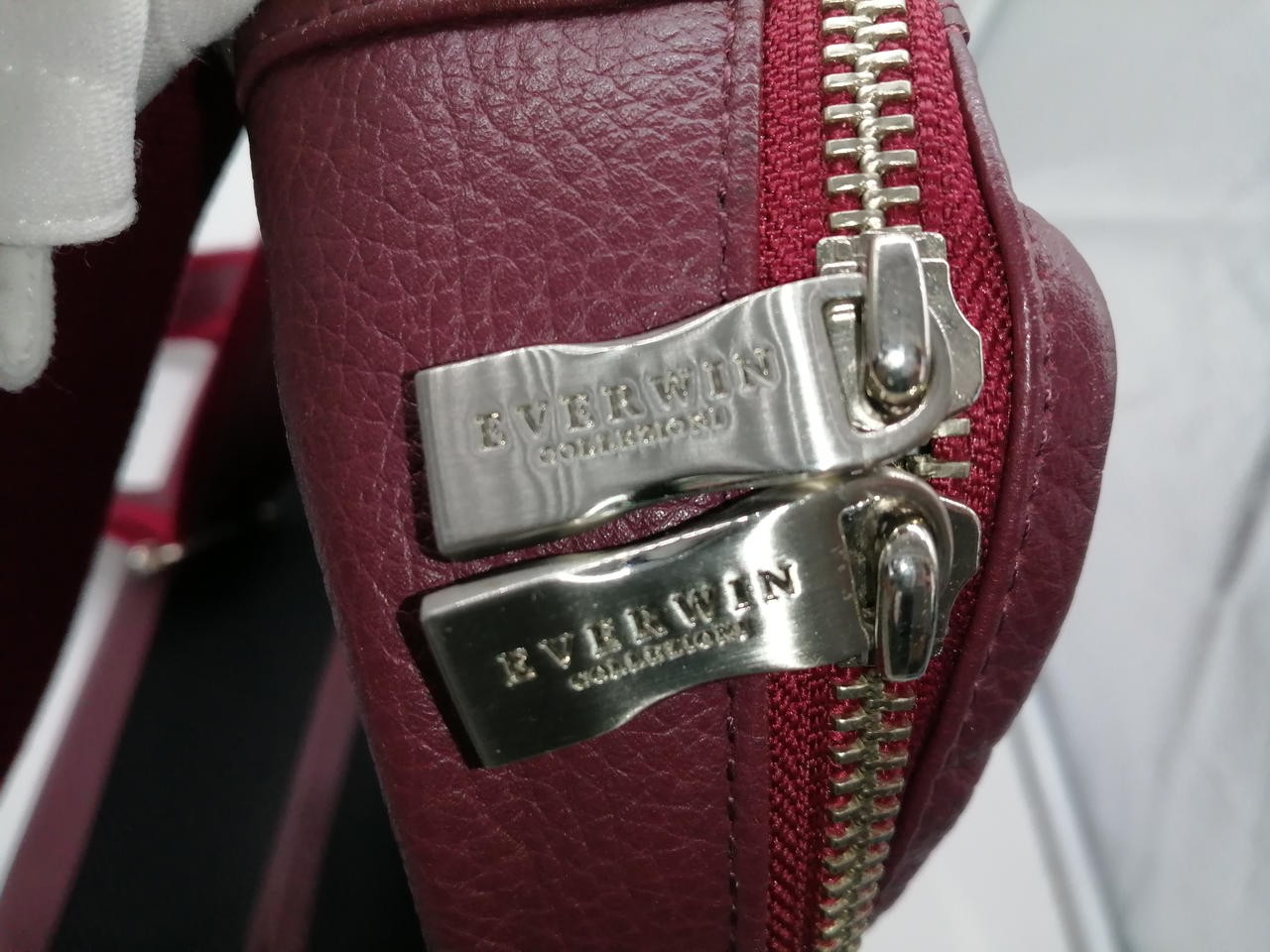 Leather Backpack Brd Everwin JdR54 - image 9