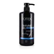 TOTEX Shaving Gel COOL Clear Formula 750ml Pump Bottle For Professional Barbers 14.39 per litre