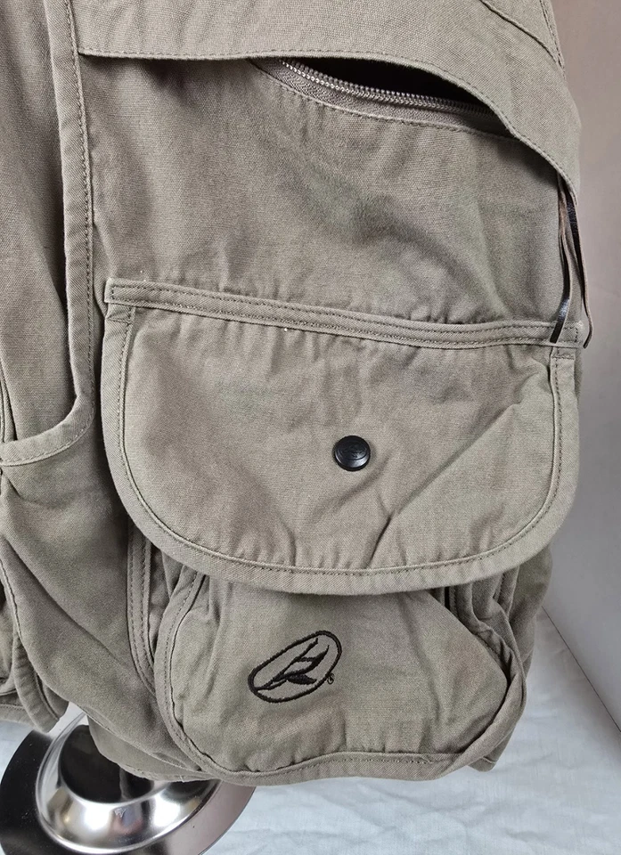 Redhead Orange and Tan Hunting Vest, Size Large - Image 3 of 4