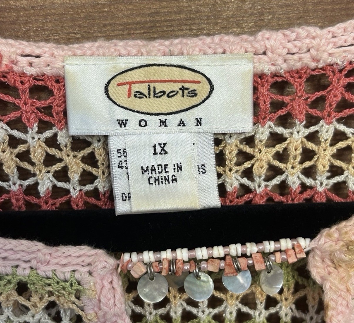 Talbots Pullover Sweater TopLightweight Multicolo… - image 2