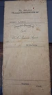 Collectible Doc - Civil War Vet Pension Document from 1913