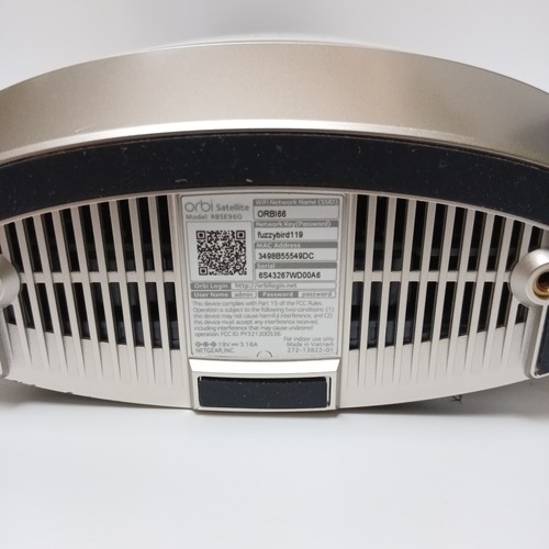 NETGEAR - Orbi RBSE960 Wi-Fi 6E Mesh Add-On Satellite - Biały PRZETESTOWANY - Zdjęcie 9 z 10