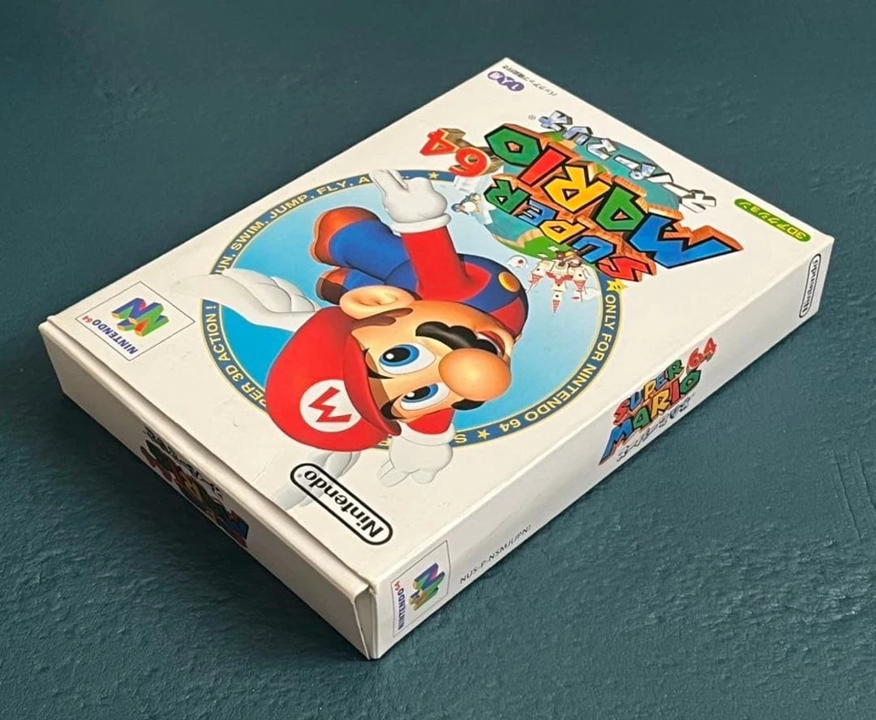 Nintendo N64 Software Super Mario 64 Boxed Japan Authentic Vintage Game - Image 4 of 4