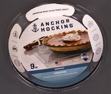 Anchor Hocking 9  Glass Pie Pan