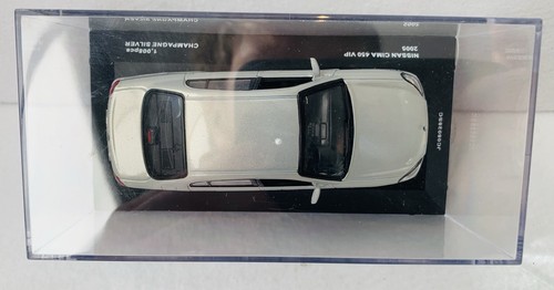 Kyosho J Collection, 1/43 Nissan Cima 450 VIP, 1 Of 1008, Champagne Silver L New - Picture 7 of 14