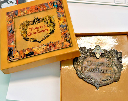 Disneyland Pirates of the Caribbean 2006 Imagineer Exclusive LE 1000 Plaque