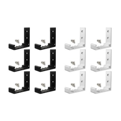6Pcs Folding Coat Hook Heavy Duty Robe Hook for Hanging Bags Jackets Towel