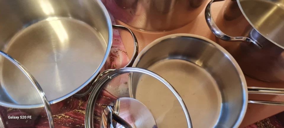 4 - er Set WMF Transtherm Kochtöpfe wie neu, für alle Herd- Typen ! - Bild 3 von 4