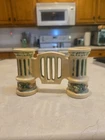 Roseville Pottery Corinthian Double Column Gate Vase circa RARE