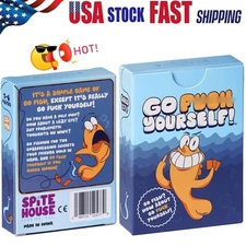 Go F**k Yourself The Adult Go Fish GaGN You've Always Wanted Hilarious Card GaKU