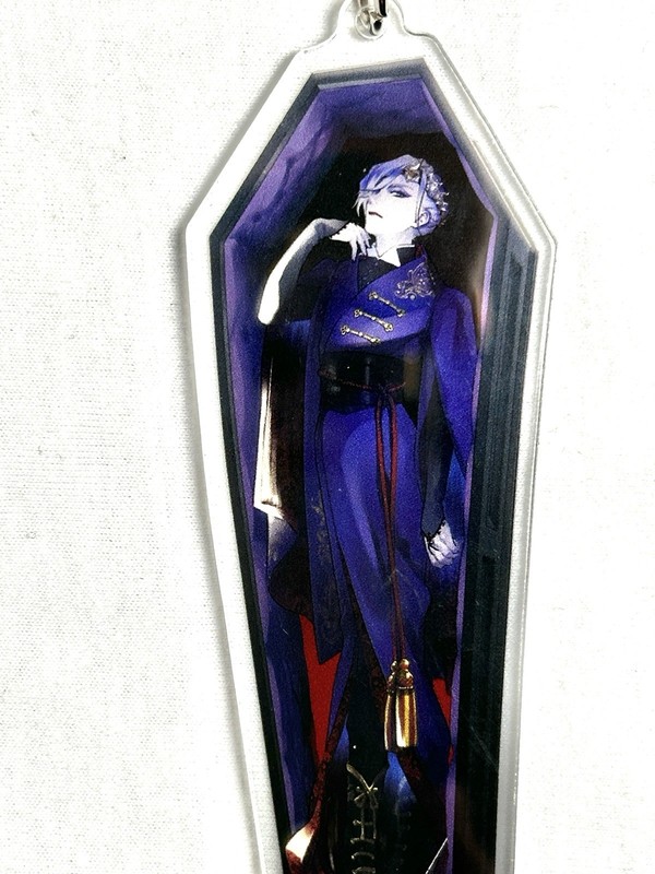 TWISTED WONDERLAND Vil Schoenheit coffin acrylic keychain