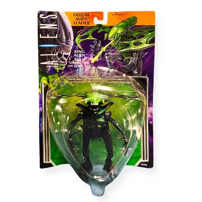 Kenner Aliens King Sprays Acid Deluxe Alien Leader Figur 1994