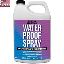 Waterproof Spray 1 Gallon Canvas Outdoor Furniture Boat Covers Shoes Tents New
