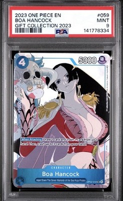 PSA 9 Mint Boa Hancock OP02-059 2023 One Piece Gift Collection