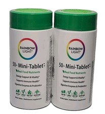 ( LOT OF 2 ) RAINBOW LIGHT   50+ Mini Tablet ...