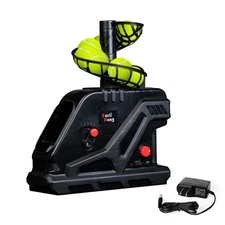 3809BH Tennis Ball Machine, Max 30 MPH, Adjustable Launching Angle and Interv