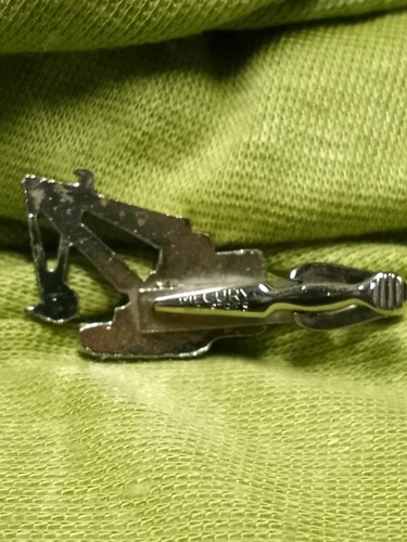 Mecury Industries Tie Clip Front Loader Excavator Silvertone In Original Box - Picture 21 of 24