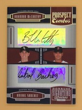 2005 Donruss Signature Brandon McCarthy RC / Anibal Sanchez Autographs #154