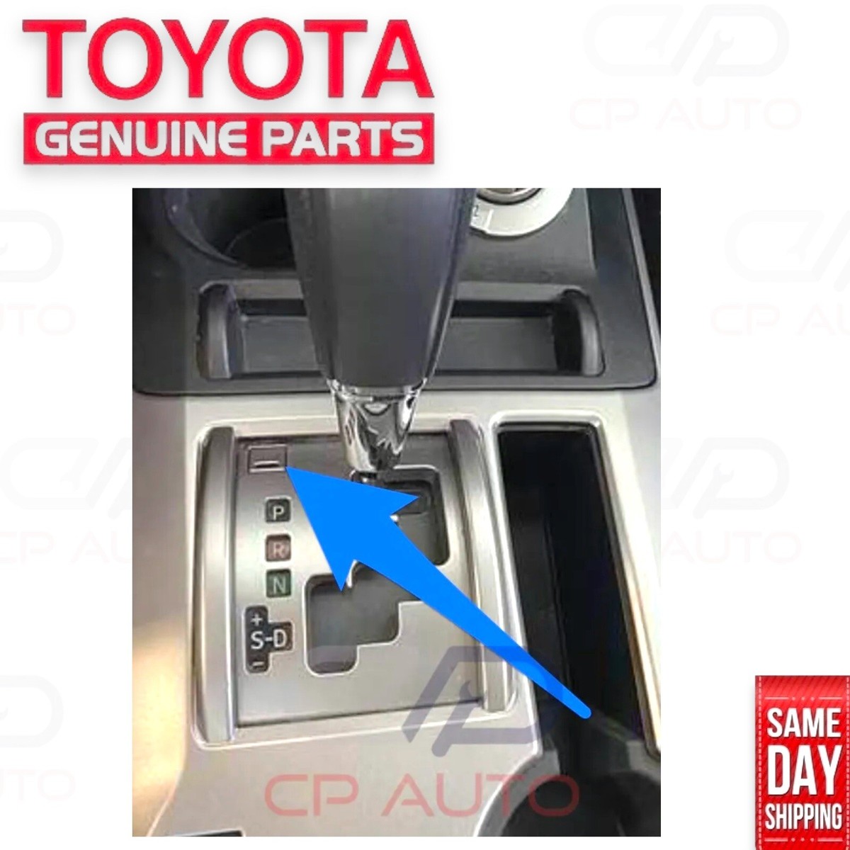 13 - 23 TOYOTA 4RUNNER SHIFTER LOCK RELEASE BUTTON CAP COVER