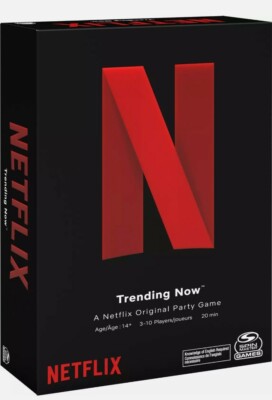 NEW Netflix Trending Now Game, A Netflix Original Party Family Adult Card Game
