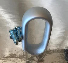 1U 1 inch 1" clear anodize aluminum handle rackmount standard 60-0100C Par-metal