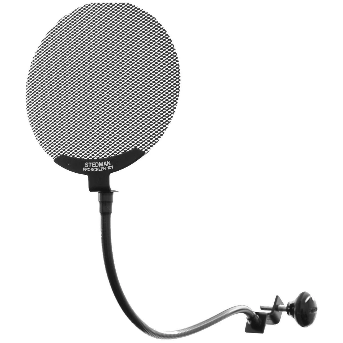 Stedman PS101 Pro Microphone Pop Screen Filter With AD-1 Clamp