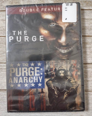 The Purge / The Purge: Anarchy - Double Feature Sealed DVD 