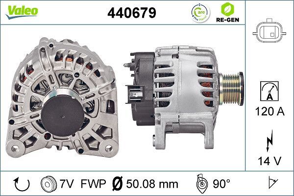 Valeo 440679 Generator FüR Dacia Renault-image