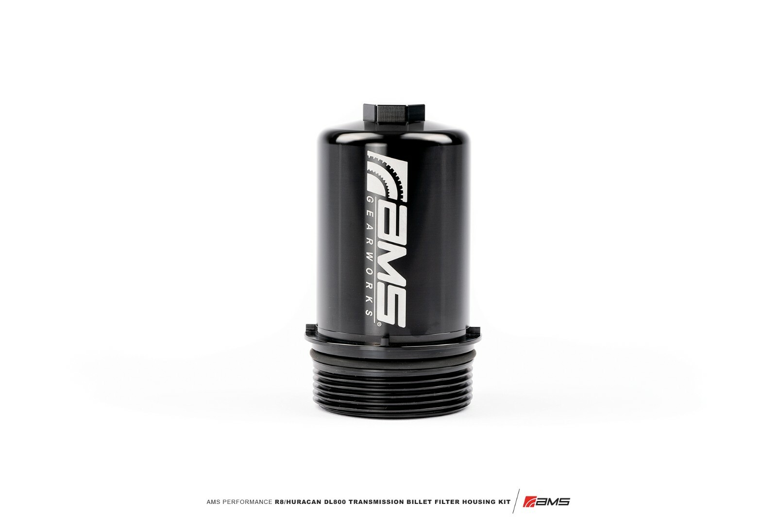 AMS Billet Transmission Filter Housing & Filter | Audi R8 & Lamborghini Huracan