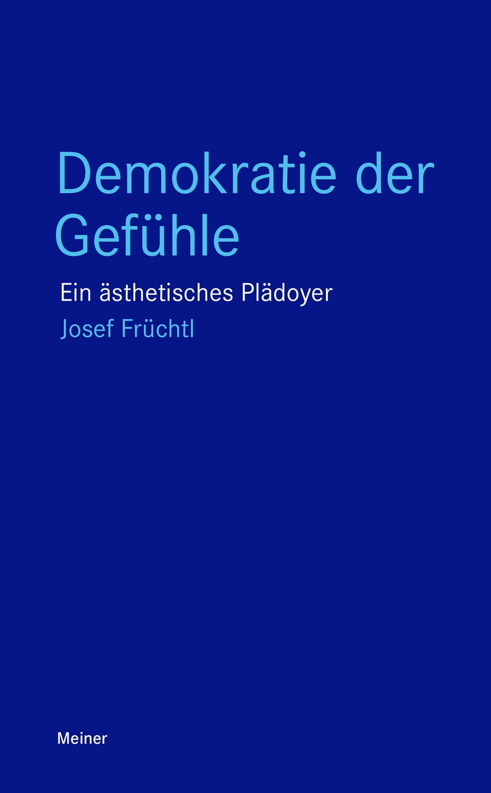 Thumbnail - Demokratie Der Gefühle | Josef Früchtl | Ein Ästhetisches Plädoyer |