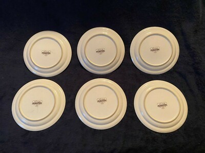 Set of 6 Noritake Primastone Salad Plate SUNDANCE #8302 Stoneware 