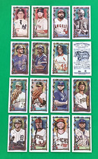 16 Diff . 2023  TOPPS ALLEN GINTER mini A&G back  . Between . # 106 & 188