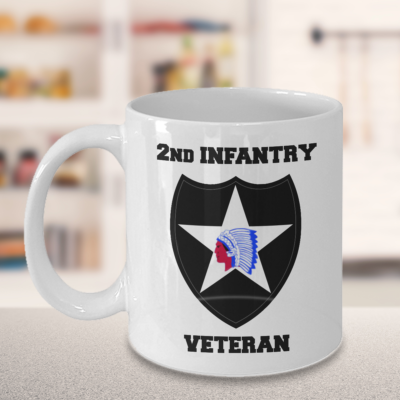 2nd Infantry Division Coffee Mug - 2nd ID Veteran | eBay
