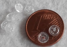 4 winzige Druckknöpfe für die Puppenhaus-Schneiderei, ca. 4 mm Ø, Farbwahl